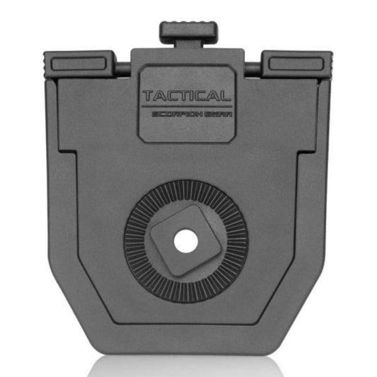 Tactical Scorpion Gear Polymer Snap to Click Quick Install Mount Rotating
