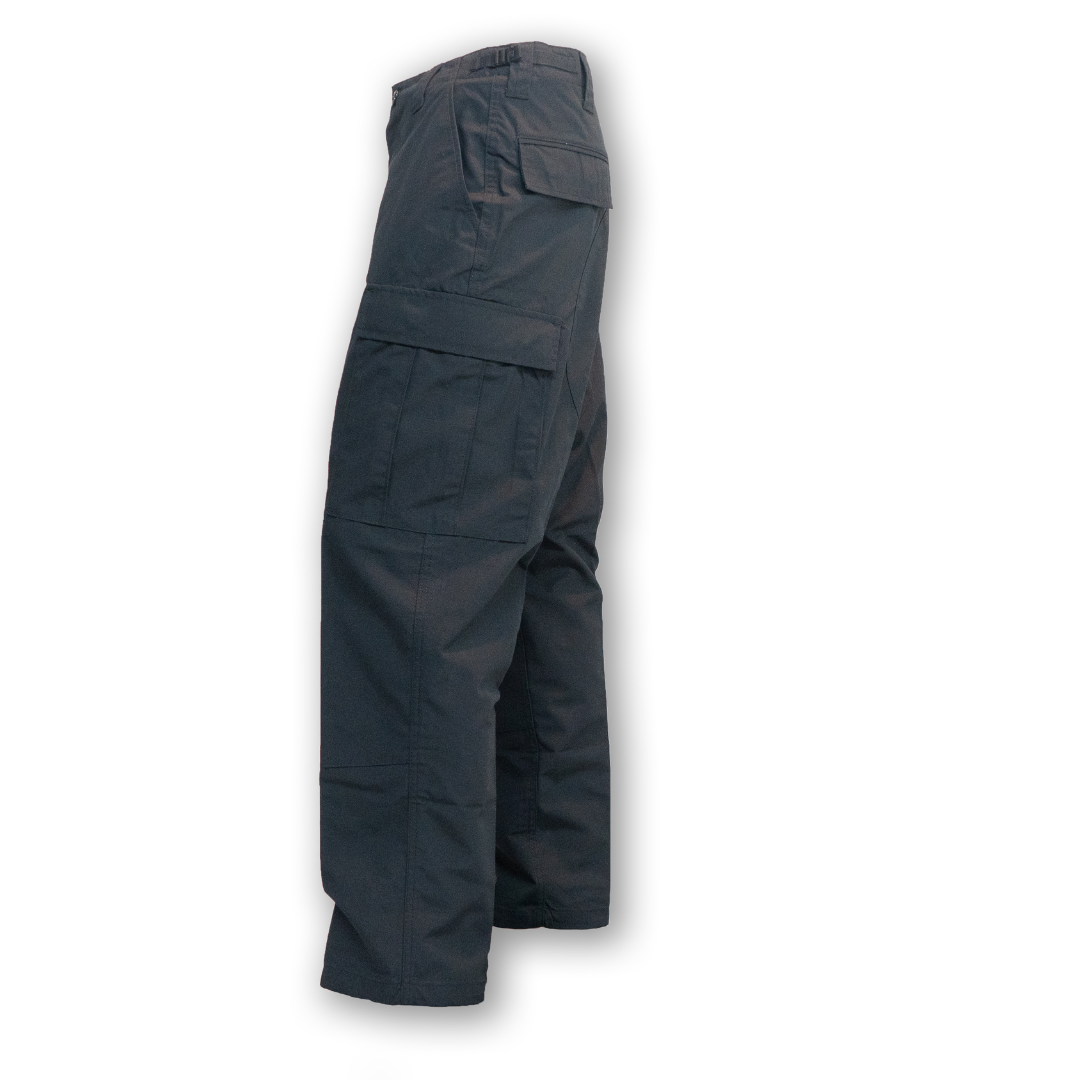 Relaxed Fit BLACK BDU Pants