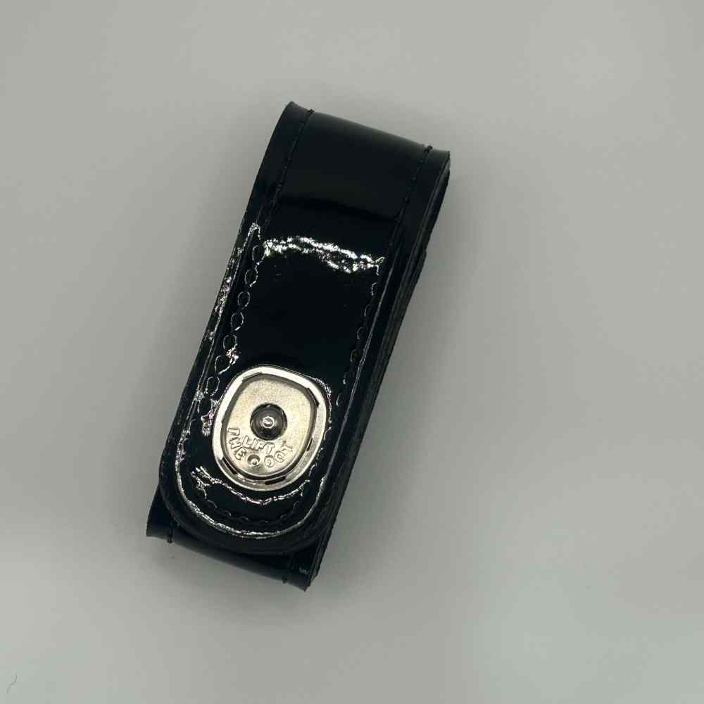 High gloss cuff strap by hwc front look