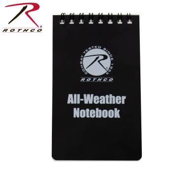 Weatherproof notepad