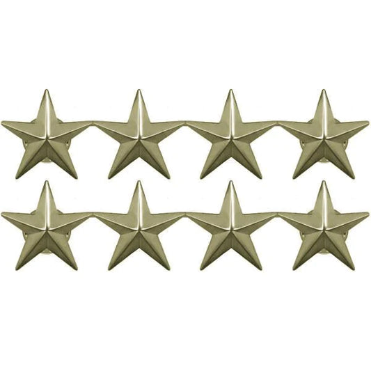 Pack of 4 Star Pins
