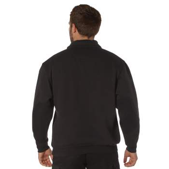 Firefighter EMS Quarter Zip Job Shirt back