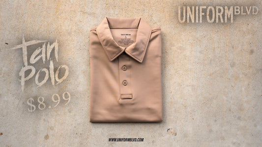 Tact Squad Tan Polo Shirt Short Sleeve
