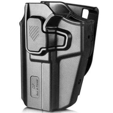 Universal Holster With Index Finger Release System