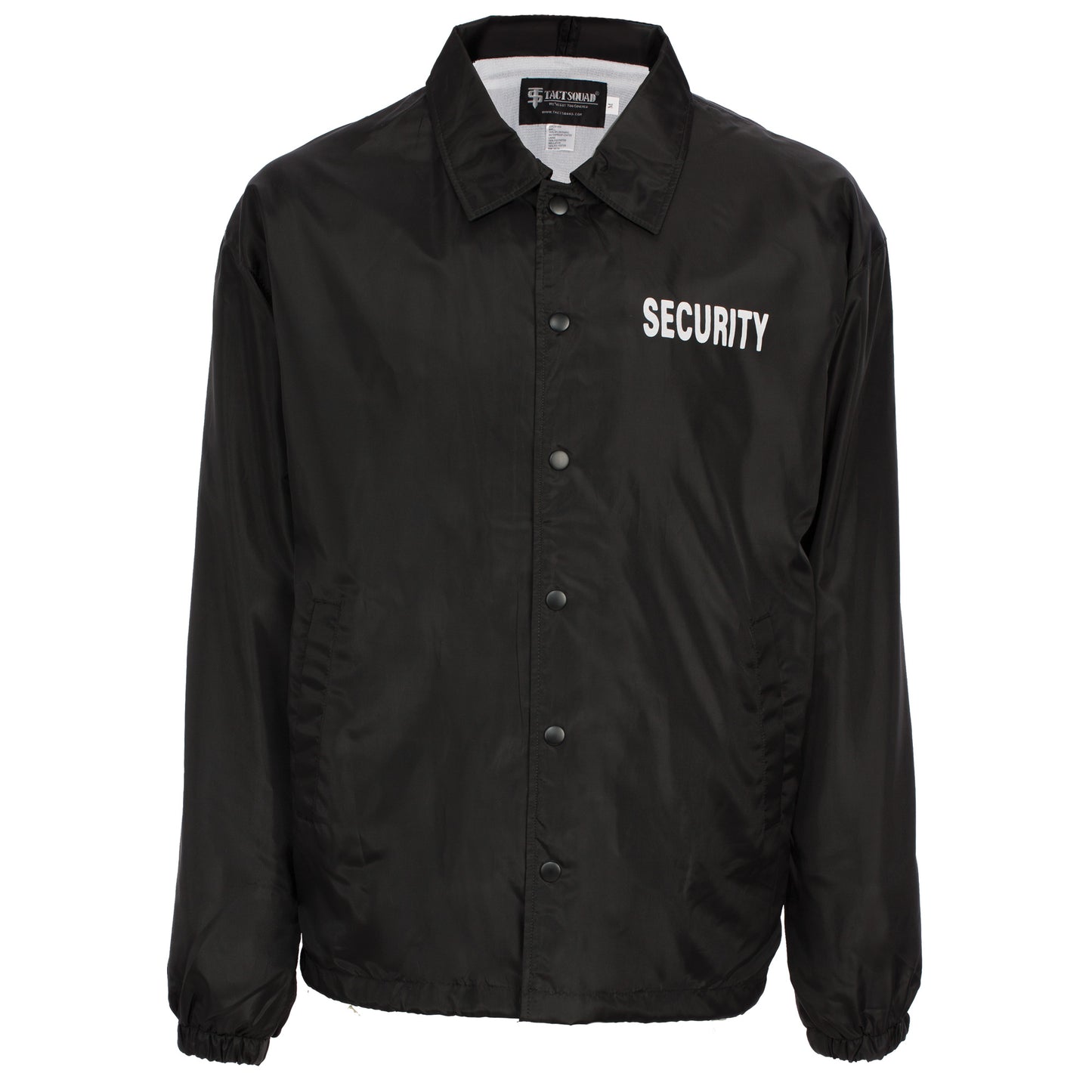 Tact Squad Classic Windbreaker SECURITY Printed black color
