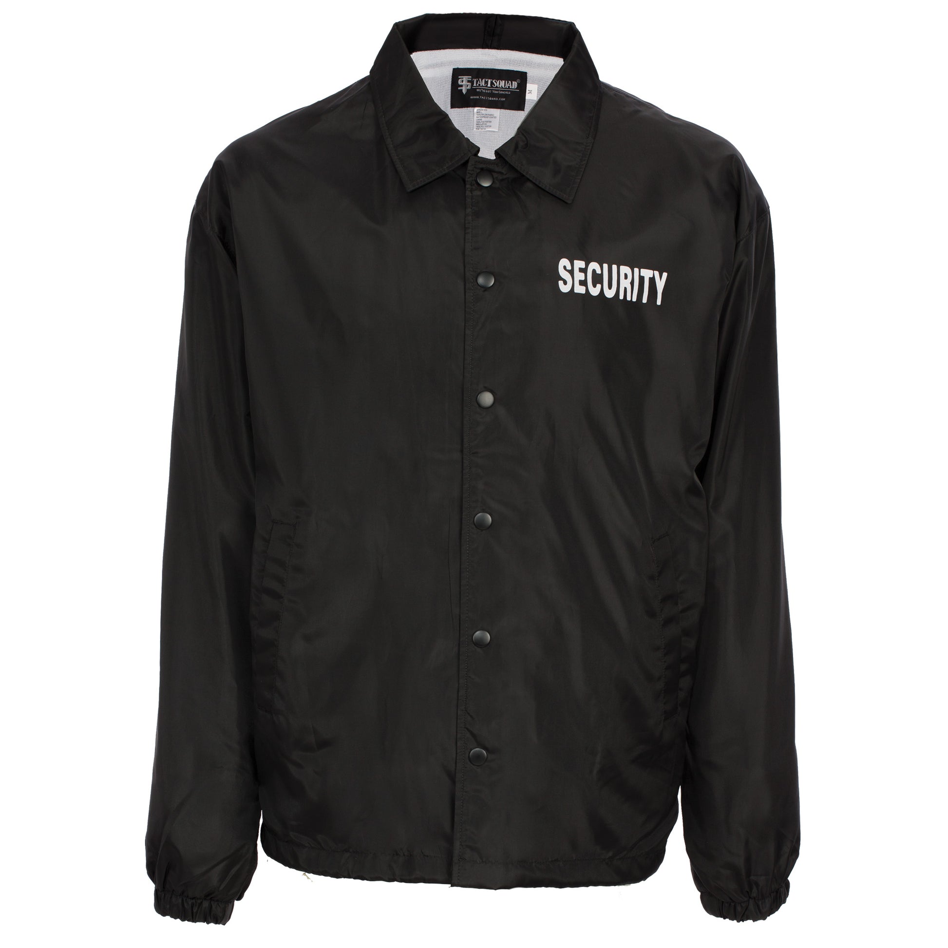 Tact Squad Classic Windbreaker SECURITY Printed black color