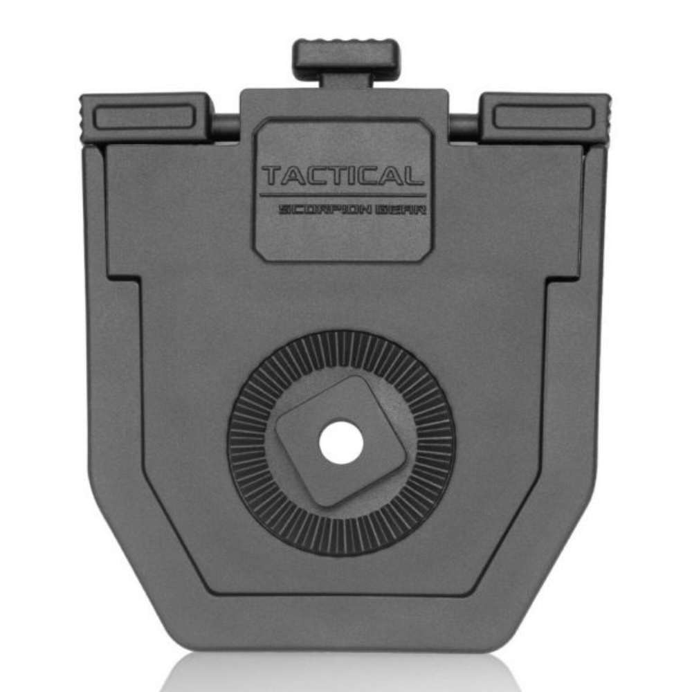 Tactical Scorpion Gear Polymer Snap to Click Quick Install Mount Rotating