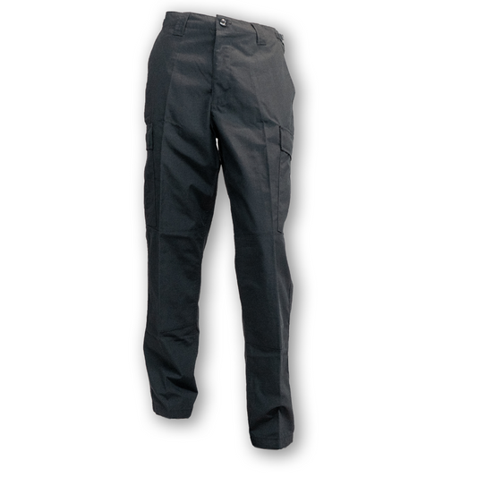 Relaxed Fit BLACK BDU Pants