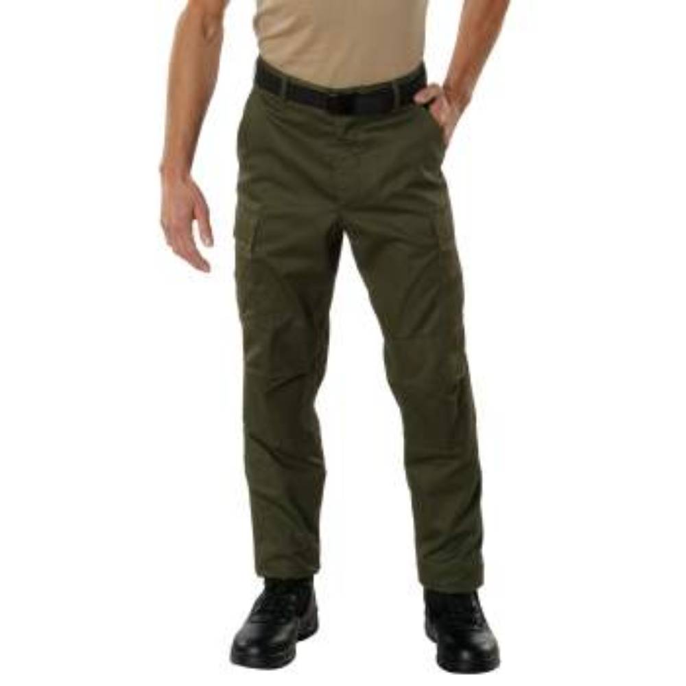 Adjustable Waist Tabs Cargo Pants