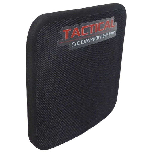 Tactical Scorpion Gear - Level 3A Stab Resistant Body Armor Hard Curved 11x14 UHMWPE Plate