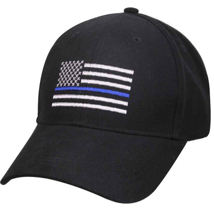 Flag Low Profile Cap Made from sturdy brushed cotton twill blue and white flag