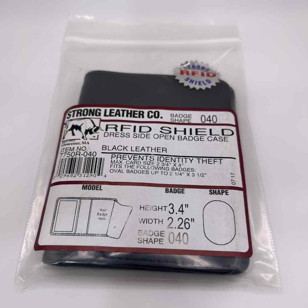 RFID Shield Open Badge Case