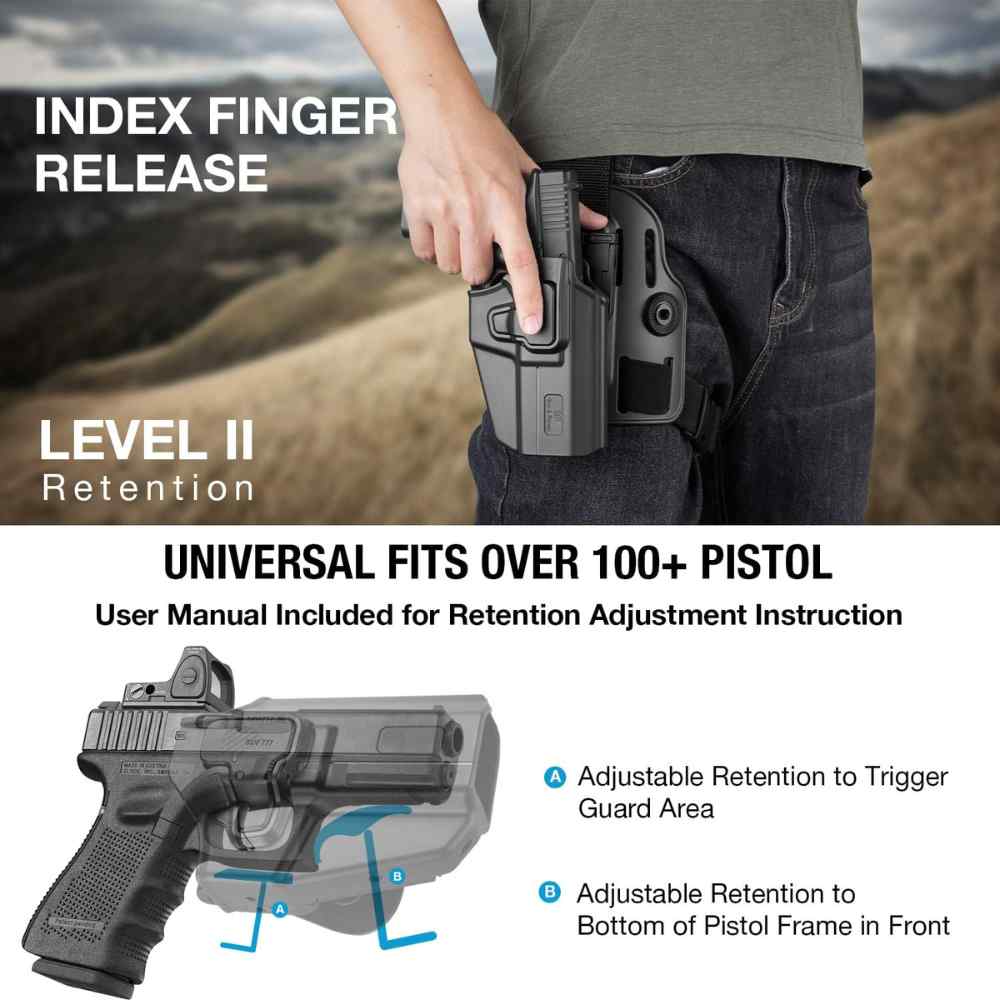 Level II Tactical Drop Leg Holster