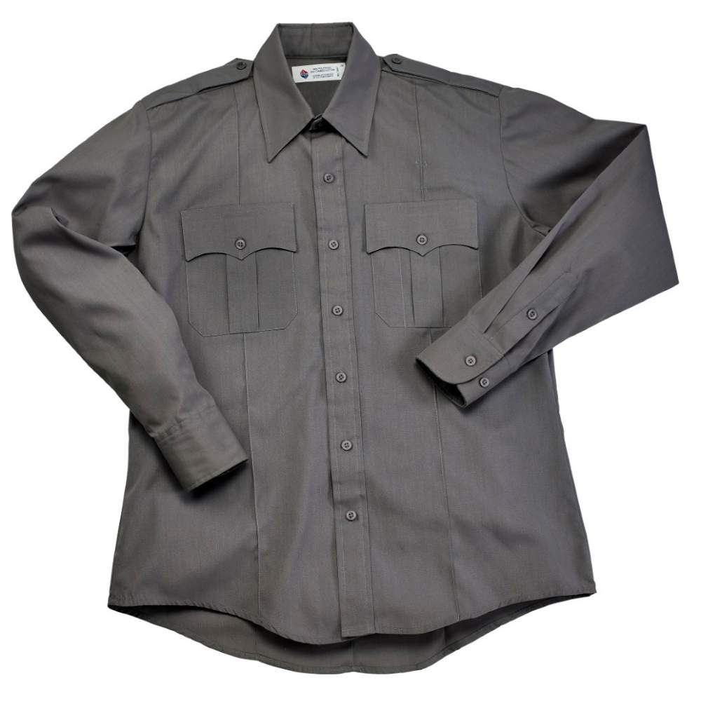 100% Dacron Polyester Plain Weave Shirt For Police & Guard
