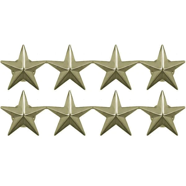 Pack of 4 Star Pins