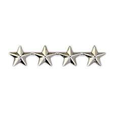 Pack of 4 Star Pins