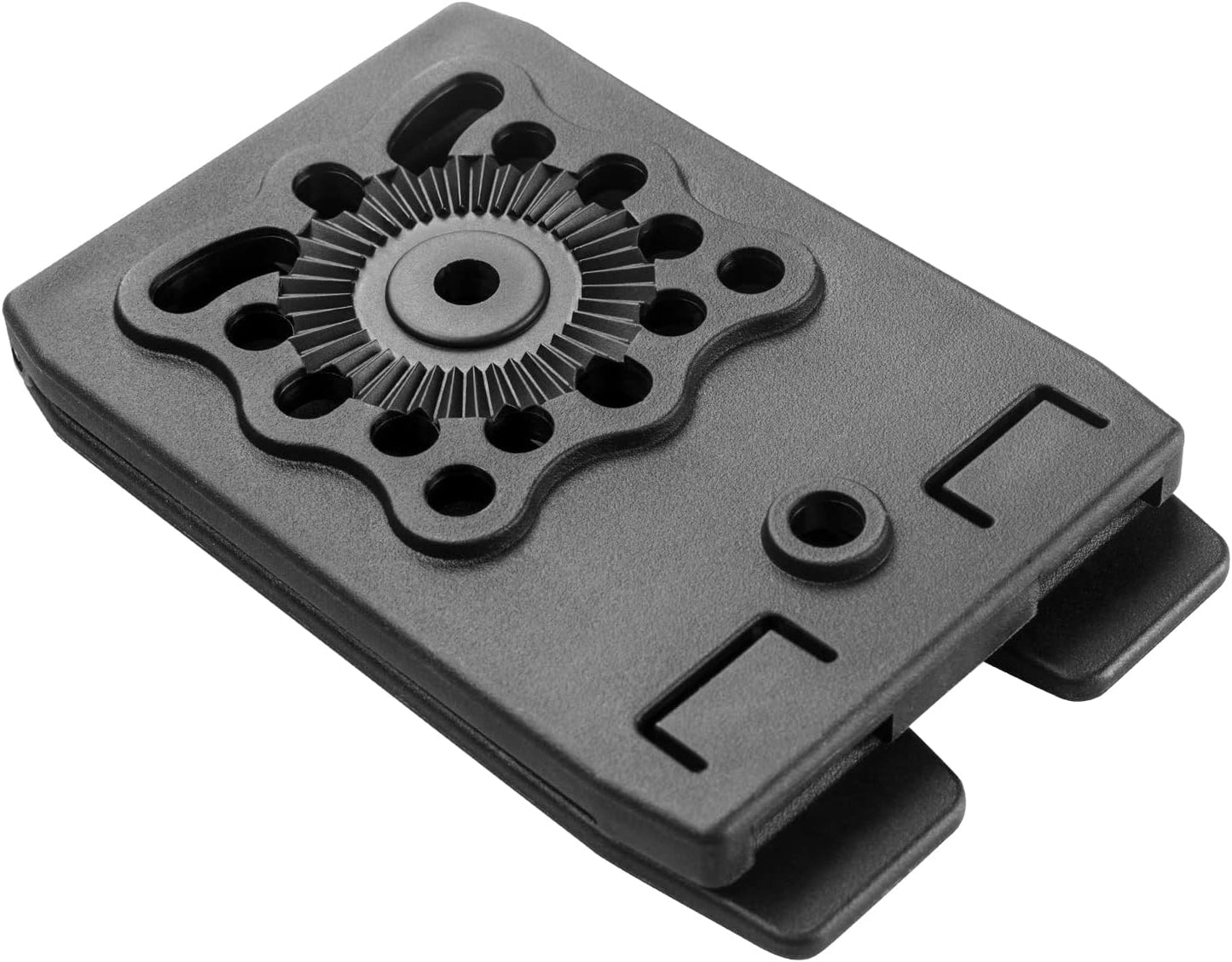 Polymer Modular Attachment for Gun Holsters