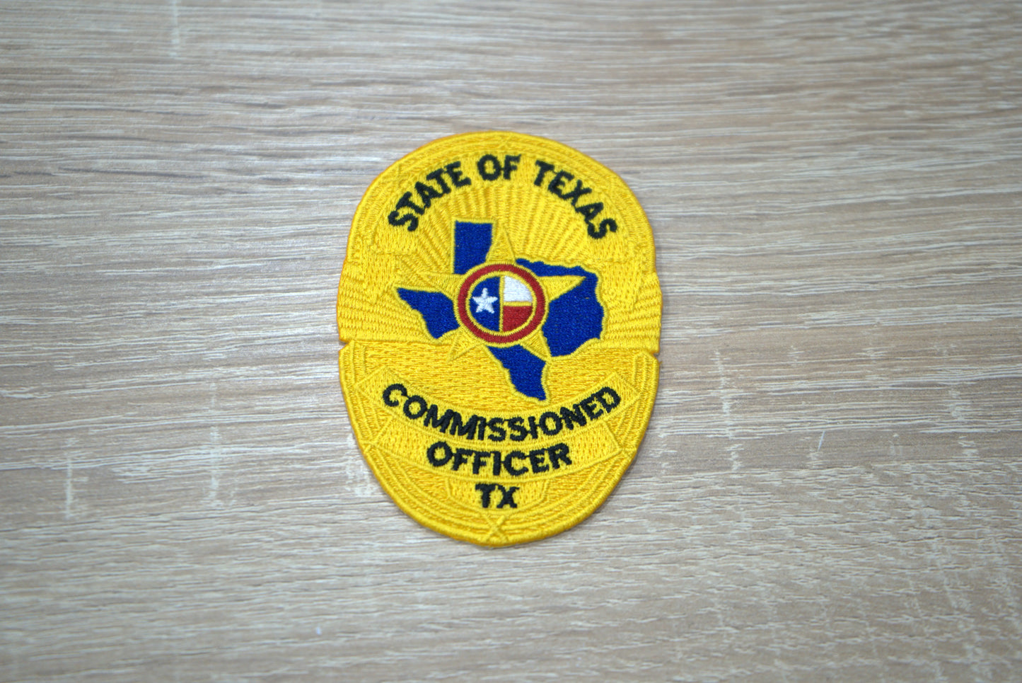 State Of Texas Commissioned Officer Patch