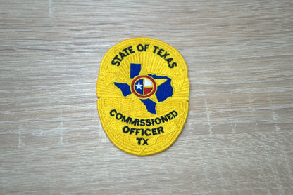 State Of Texas Commissioned Officer Patch