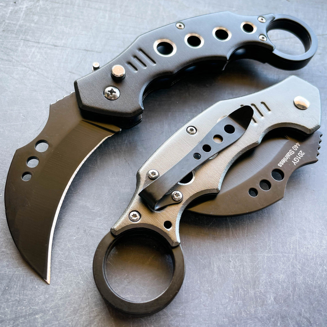 Talon Auto Switchblade Karambit knife