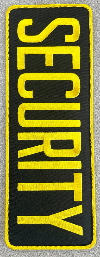 Police X Large Patch Lettering 4” x 11”