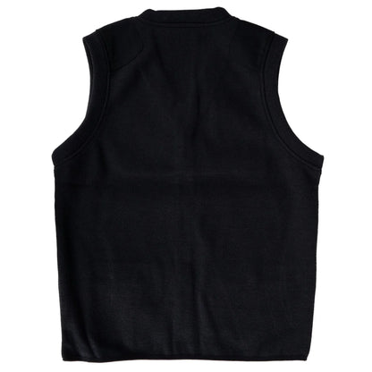 Fleece Lined Zip Front Vest, Unisex