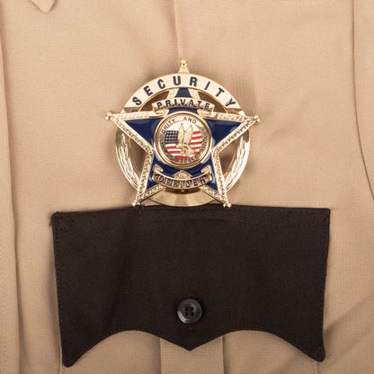 100% Polyester Two Tone Short Sleeve Uniform Shirt