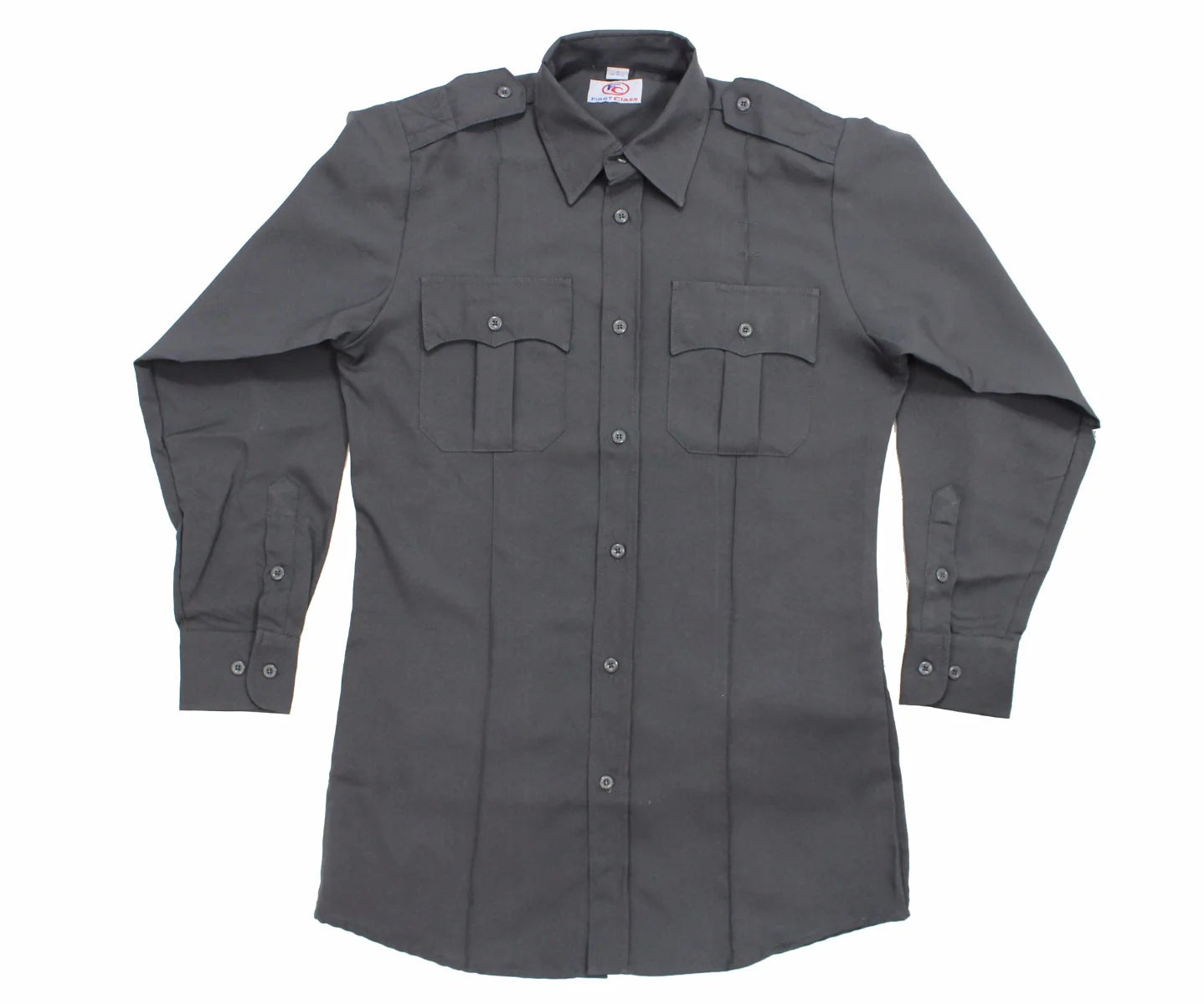 100% Polyester Long Sleeve Uniform Shirt