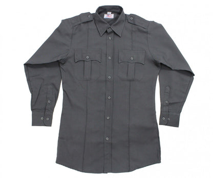 100% Polyester Long Sleeve Zippered Uniform Shirts