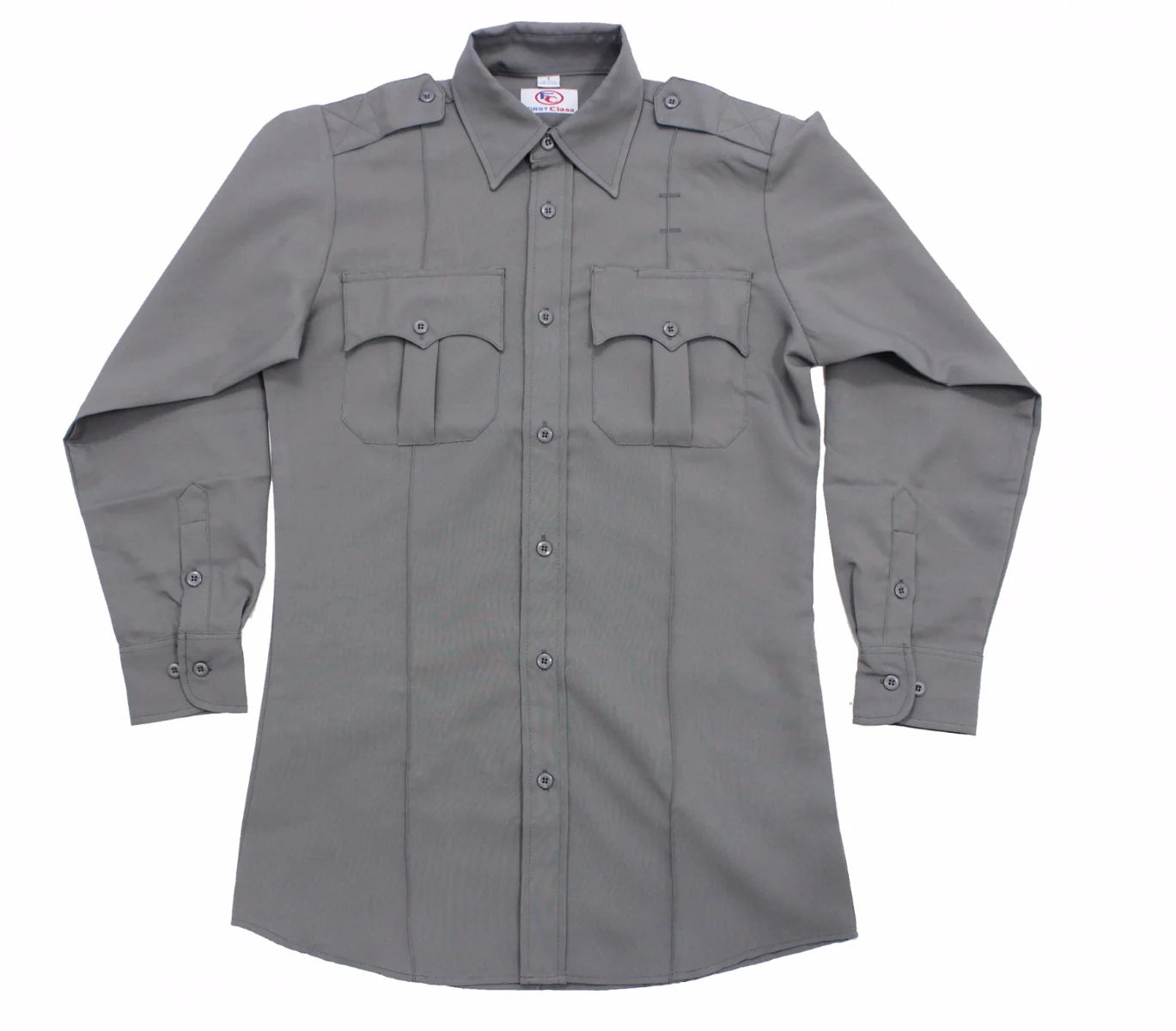 100% Polyester Long Sleeve Uniform Shirt
