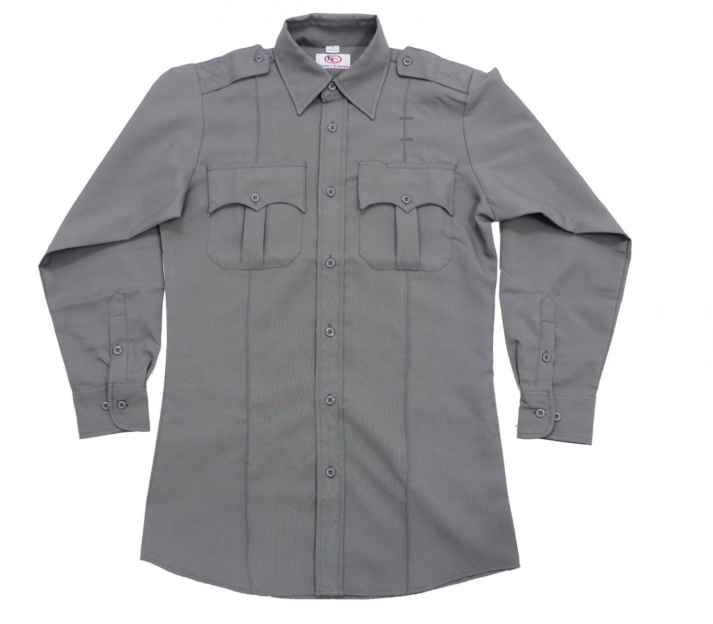 100% Polyester Long Sleeve Zippered Uniform Shirts