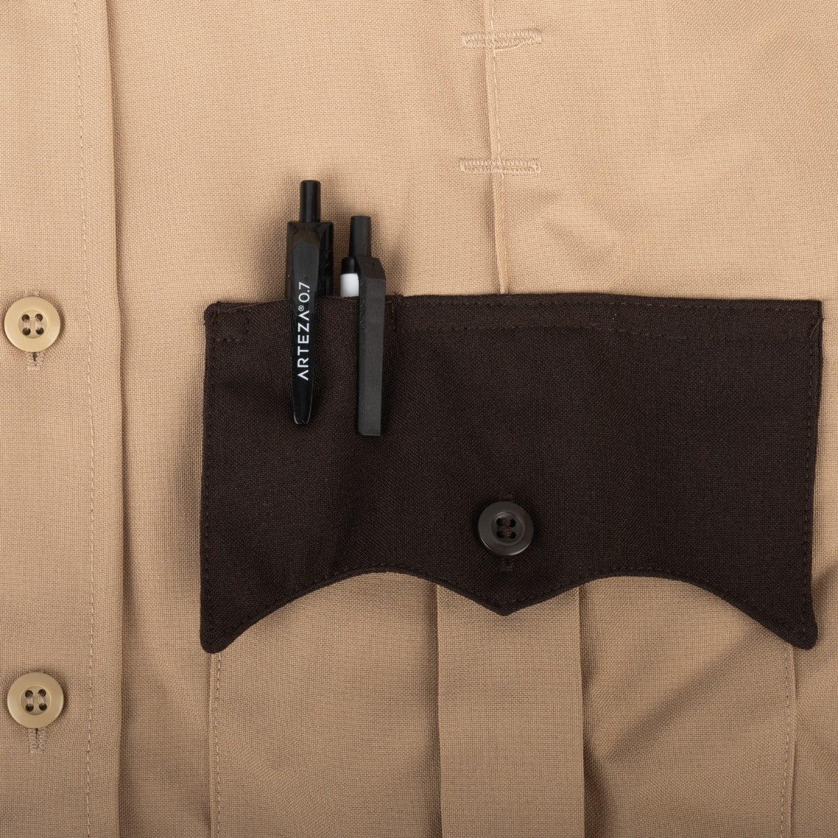 100% Polyester Two Tone Short Sleeve Uniform Shirt