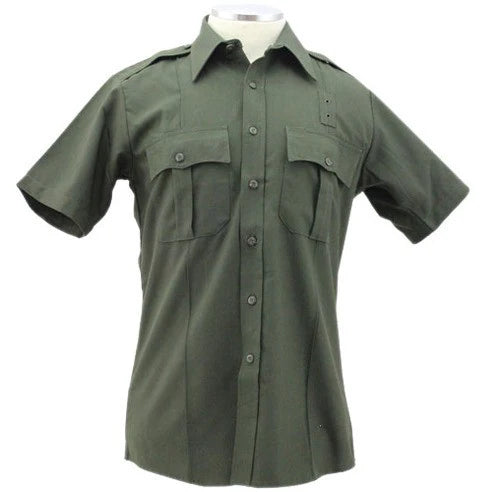 65% Polyester 35% Rayon Uniform Short Sleeve Shirt