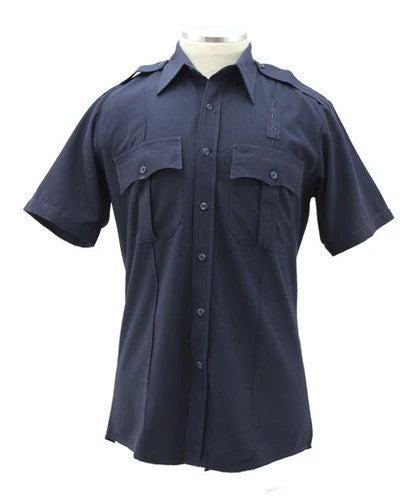 65% Polyester 35% Rayon Uniform Short Sleeve Shirt