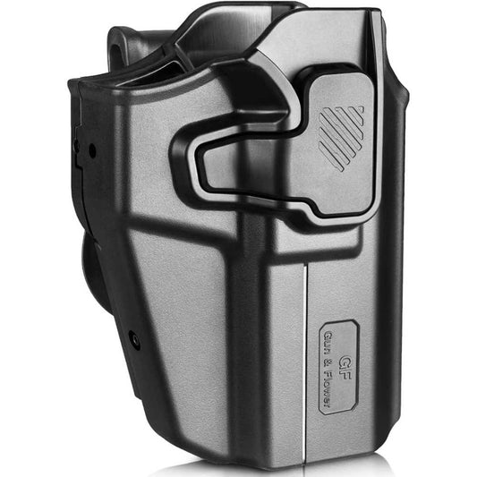 Universal Holster With Index Finger Release System