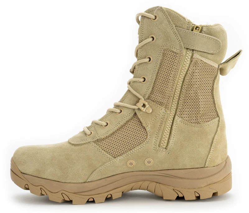 8 inch COOLMAX Tactical Boot TAN